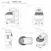 Sunmix Classic 200kg Spiral Dough Mixer - Pizza Solutions