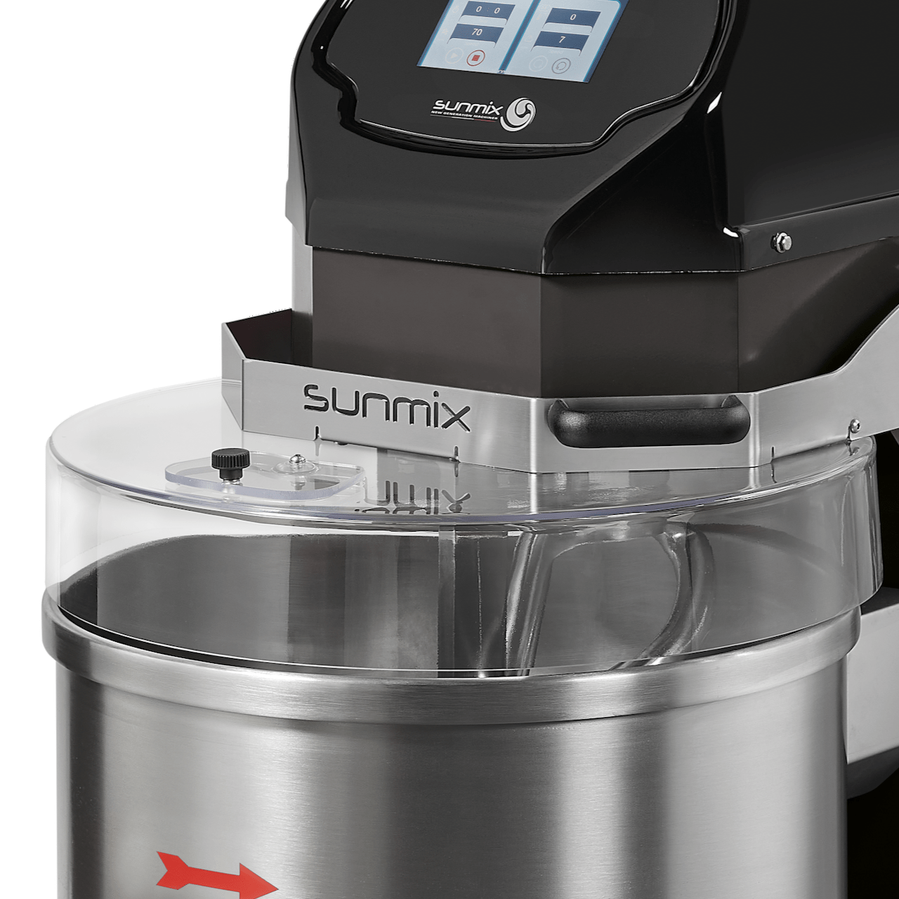 Sunmix Queen Line 30kg Spiral Dough Mixer - Three Phase - Bakeri Solutions