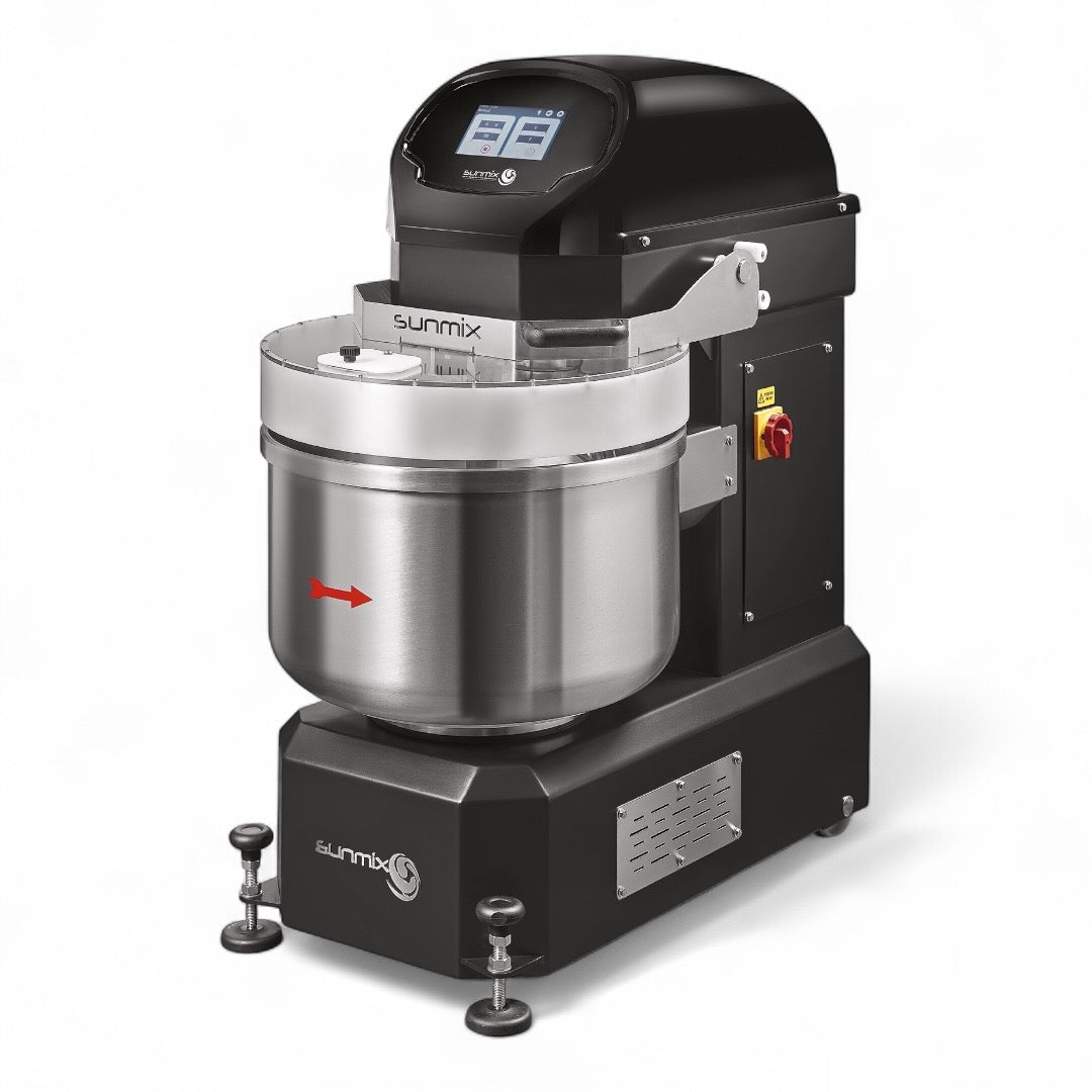SUNMIX QUEEN LINE 60KG SPIRAL DOUGH MIXER - THREE PHASE - Pizza Solutions